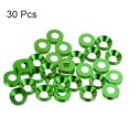 thumbnail image 3 of Unique Bargains Lot de 30 Rondelles à Encastrer M5 en Alliage d'Aluminium Anodisé pour Finition, Vert, 3 of 4