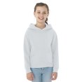 thumbnail image 1 of Jerzees Youth NuBlend Pull Over Hooded Sweatshirt, L, Ash, 1 of 3