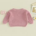 thumbnail image 2 of Chandails à Col pour Bébé Manches Longues Pulls Tricotés Amples, 2 of 7