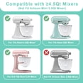 thumbnail image 4 of Ice Cream Maker Attachment for KitchenAid Stand Mixer,2 Quart Ice Cream Bowl Compatible with 4.5Qt and Larger Stand Mixers,Frozen Yogurt Ice Cream &, 4 of 6