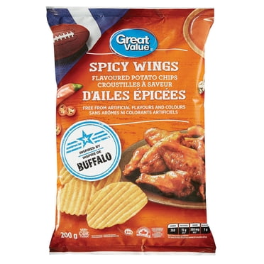 Great Value Spicy Wings Flavoured Potato Chips