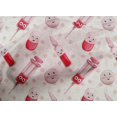 thumbnail image 5 of oneOone Tissu Popeline de Coton Rouge Ciseaux Matériel de Couture Tissu Imprimé au Mètre 56 Pouces de Large, 5 of 5