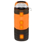 Heated Heated Sleeping Bag with Storage Sack Outdoor Winter Warm Sleeping Bag for Camping Hiking Traveling