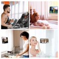 thumbnail image 2 of yingyy Wall Mount Phone Holder Wall Phone Holder Mount for All Phones and Mini Tablet White, 2 of 6