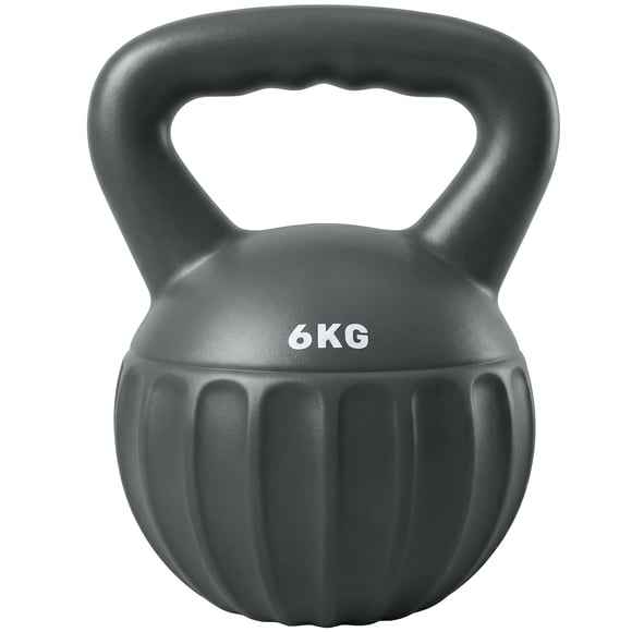 Soozier Kettlebell, Kettlebell de 13 Lb avec Poignée Antidérapante