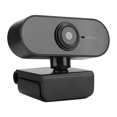 thumbnail image 2 of 1080P Computer Webcam, Black Web Camera, USB Web Camera, USB Connected Computer Parts For Video Conference PC Desktop Notebook Black, 2 of 8