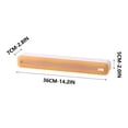 thumbnail image 3 of TACILIP Plastic Film Cutter Household Kitchen Magnetic Suction Divider Adjustable Storage Cutter Plastic Film Cutting Box, Birthday Gifts, 3 of 6
