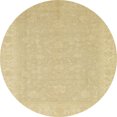 thumbnail image 1 of Ahgly Company Tapis d'Intérieur Ronds Abstraits Métalliques Dorés, Tapis de Zone Abstraits, 6 Pieds Rond, 1 of 6