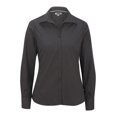 thumbnail image 1 of Edwards Garment Women's Matching Buttons Long Sleeve Blouse, Steele Grey, Medium, 1 of 2