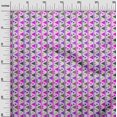 thumbnail image 3 of oneOone Cotton Flex Purple Fabric Geometric Craft Projects Decor Fabric Printed By The Yard 40 Inch Wide, 3 of 4