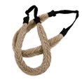 thumbnail image 3 of CNKOO Elastic Synthetic Chunky Hair Braid Headbands Classic Plaited Braided Hairpiece, 3 of 6