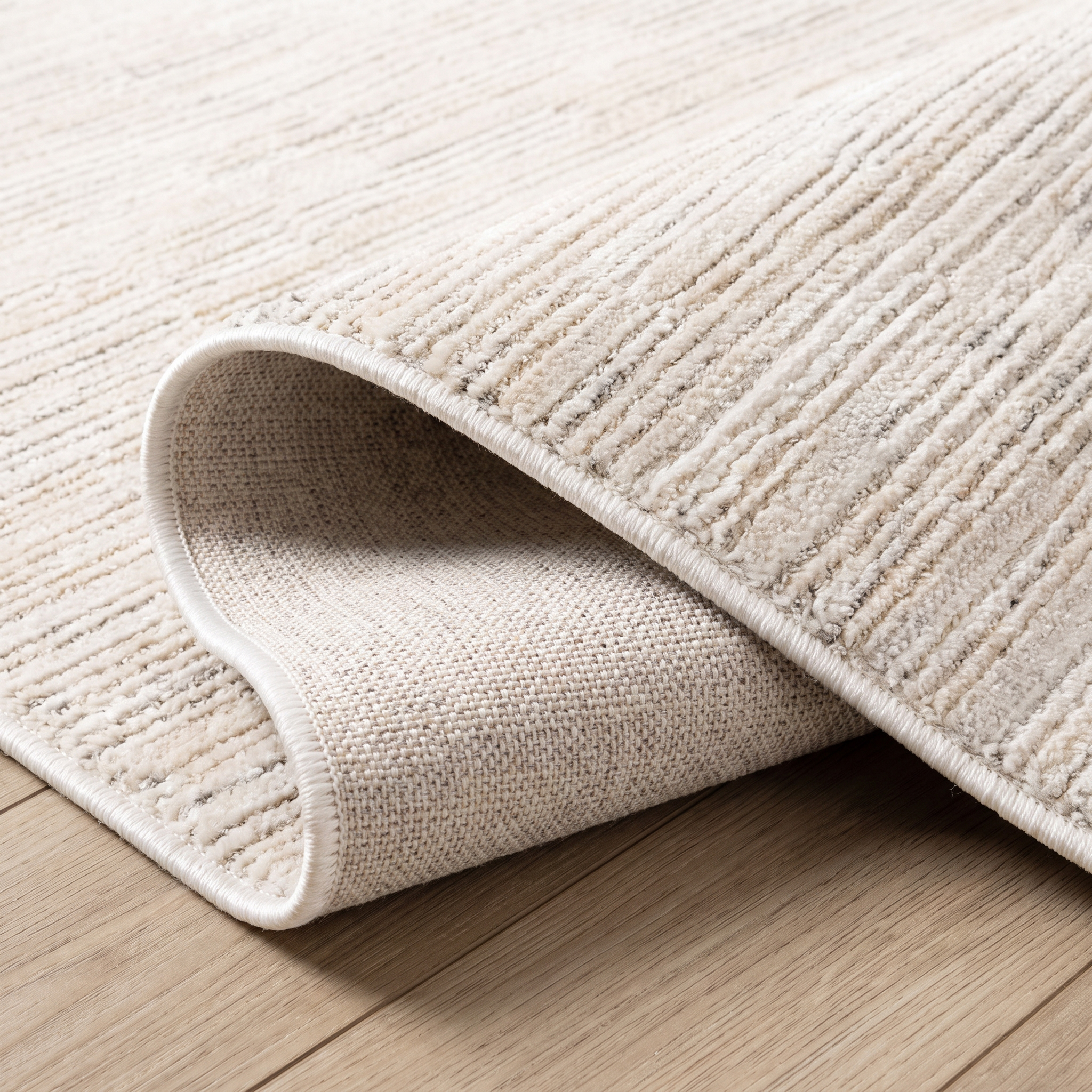 Rug Branch Astra Modern Indoor Area Rug, Beige Cream, Abstract - Living Room, Bedroom