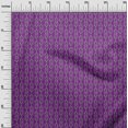 thumbnail image 2 of oneOone Viscose Chiffon Fabric Dot & Floral Block Print Sewing Fabric BTY 42 Inch Wide, 2 of 4