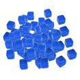 thumbnail image 2 of Milaget 100Pcs 10mm Transparent Clear Dice Set Entertainment Board Game Accessory Blue, 2 of 7