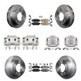 thumbnail image 1 of Transit Auto Front Rear Disc Brake Caliper Rotors and Semi-Metallic Ceramic Pads Kit (10Pc) for Car 2011 Chevrolet Silverado 1500 Hybrid KC8-102594N, 1 of 2