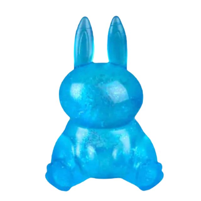 EGNMCR Rabbits Toys Have Slow Toys That Simulate Rabbits Shape A Cute Portable Stress Relief And Healing Toy Silicone kneading music