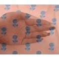 thumbnail image 4 of oneOone Viscose Chiffon Fabric Floral Block Printed Fabric 1 Yard 42 Inch Wide, 4 of 4