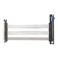 thumbnail image 2 of Rallonge Riser PCIe 5.0 16X avec 128 Go, Extension GPU avec Blindage EMI pour RTX5090 4090 RTX7900XTX, Extension SSD M.2 de PC de Jeu à Refroidissement par Eau ITX Rétrocompatible, 2 of 7