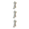 thumbnail image 3 of relayinert Belle Robe en Dentelle Florale Applique Patch pour Robes de Mariage Uniques Robe de Mariage Unique Dentelle Applique Gris 3Ensemble, 3 of 6