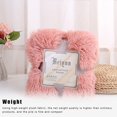 thumbnail image 3 of Soft Warm Shaggy Faux Throw Blanket Sofa Double Bed Blanket, 3 of 9