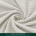 thumbnail image 5 of CHUN YI Stretch Checks Spandex Sofa Cover Separate Backrests Cushions Cover Slipcover, 5 of 5