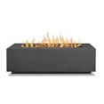 thumbnail image 3 of Aegean Large Rectangle Propane Gas fire table in Weathered Slate with Natural Gas Conversion kit, 3 of 9