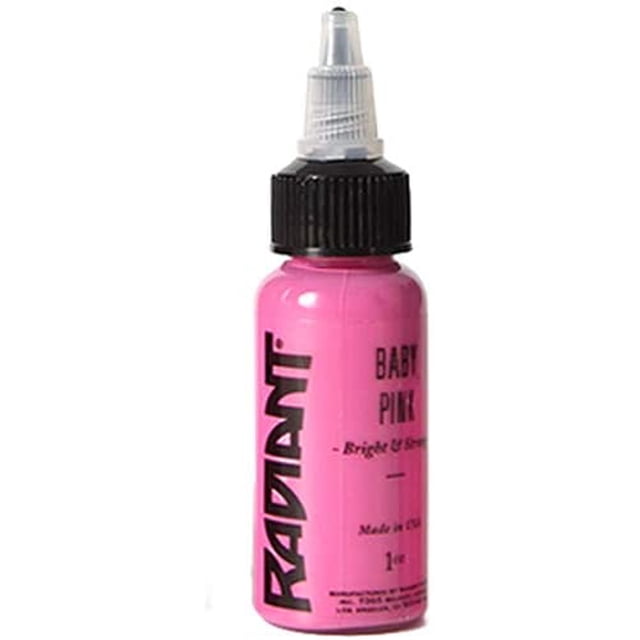 Radiant Colors Tattoo Ink - BABY PINK 1oz