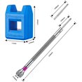 thumbnail image 4 of EASTIN Precision Screwdriver Set 0.6-2.0mm High Hardness Steel Micro Cross Screwdriver Kit Metric Flat Head Screwdriver for Watch Eyeglasses Jewelry Work Electronics Repair, 4 of 5