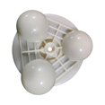 thumbnail image 2 of lionlar Massage Chair Rotating Ball Component Shoulder Roller Part Modification Part Diameter 8.5cm, 2 of 9
