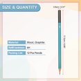 thumbnail image 2 of Uxcell 4H Drawing Pencils for Sketching, 12PCS Sketch Pencils for Drawing Art Pencils Graphite Wood Pre-sharpened for Drawing Sketching Artist, Hexagonal, Black Refill, Green/Black Pole, 2 of 6