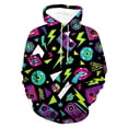 thumbnail image 3 of Hooded Sweatshirt for Daily Casual Outdoor Wear with Front Pouch and Adjustable Drawstring - Soft Comfort Fit Pullover, 3 of 3