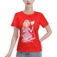 thumbnail image 1 of T-Shirt Basique à Manches Courtes pour Femme Cardinal Sakura, 1 of 6