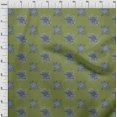 thumbnail image 3 of oneOone Polyester Lycra Fabric Floral Block Print Sewing Fabric BTY 56 Inch Wide, 3 of 4