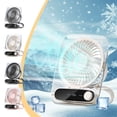 thumbnail image 1 of Sentmoon Desk Fan Small Desk Fan Wall Mounted Or Standing Portable Fan USB Rechargeable Fan Multi-Gear Speeds Suitable for Travel Home Office and Bedroom Use, 1 of 9