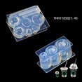 thumbnail image 1 of Handmade Mini Hollow Milk Bottles Cup Straw Silicone Resin Molds Craft Tools, 1 of 3
