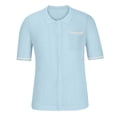 thumbnail image 3 of QIPOPIQ Mens Knit Button Down Shirt Short Sleeve Button Up Shirt Summer Casual Beach Tops Clearance, 3 of 5