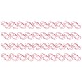 thumbnail image 3 of 4 Boîtes de Pinces à Papier Mignonnes en Forme de Chat Pince à Papier Plaqué pour Marque-Page de Classification de Fichiers Rouge, 3 of 8