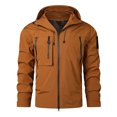 thumbnail image 3 of RKSTN Jackets for Men Fall Fashion Spring And Charge Coat Thin Outdoor Mountaineering And Riding Windproof Work Coat Mens Coats, 3 of 4