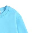 thumbnail image 4 of cfhntfmh Chandail pour Filles Garçons Molleton Confortable Col Rond Manches Longues Chandail de Base Doux Extensible Fente Latérale à Capuche, 4 of 4