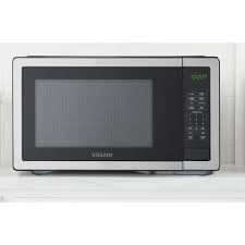 Vissani 1.1 cu. ft. Countertop Microwave Oven in Stainless Steel