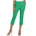 thumbnail image 1 of Rafaella Women's Extended Tab Capri Pants with Pockets, 1 of 4