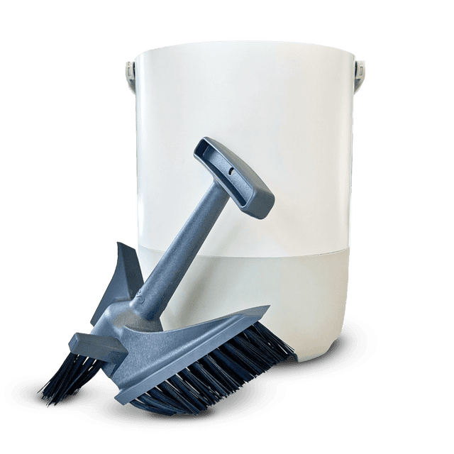 FoodCycler Eco 5 Seau et InfinityBrush Combo, Blanc