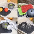 thumbnail image 3 of DAMAIE 2pcs Silicone Dish Drying Mat Mat Heat & Resistant Mat Easy Clean Dishwasher Safe Eco-Friendly, 3 of 4