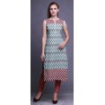 thumbnail image 2 of Bimba Robes Tuniques Droites Sans Manches Imprimées pour Femmes Vêtements d'Été X-Small, 2 of 5