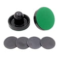 thumbnail image 2 of ZLight 1 Ensemble de Mini Pousseurs de Hockey à Air Pousseurs Air et Taille Palettes de Hockey Petits Rondelles de Hockey Rouge 2 Pousseurs Noirs 96 mm, 2 of 6
