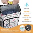 thumbnail image 3 of Nursing Themed Cooler Backpack, Leakproof Insulated Lunch Backpack with Cute Future Nurse Design for Medical Staff, 3 of 6