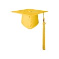 thumbnail image 1 of GDREDA Men Hat Graduation Hat School Unisex Student Graduation Cap For Adult，Yellow, 1 of 4