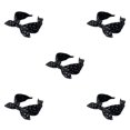 thumbnail image 3 of Baohd Style With Sweat Absorbent Women Accessories Lightweight And Durable Hair Bands Black 5Set, 3 of 6