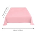 thumbnail image 2 of Minimalist Solid Color Four-Piece Bed Sheet Set for Comfortable Sleep Easy Care and Skin Friendly Household Textiles, 2 of 3