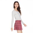 thumbnail image 4 of No Boundaries Women's Button-Front Cardigan, 4 of 6